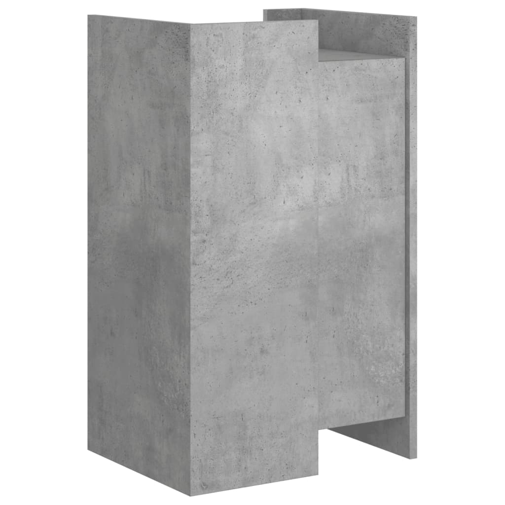vidaXL Dulap, gri beton, 45x35x75 cm, lemn prelucrat vidaXL Dulap, gri beton, 45x35x75 cm, lemn prelucrat