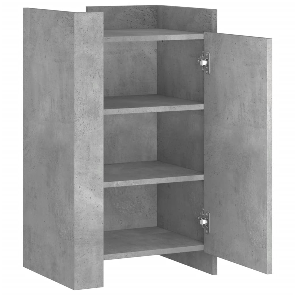 vidaXL Dulap, gri beton, 45x35x75 cm, lemn prelucrat vidaXL Dulap, gri beton, 45x35x75 cm, lemn prelucrat