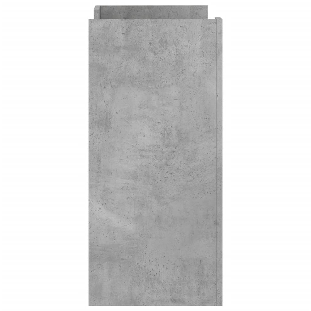 vidaXL Dulap, gri beton, 73,5x35x75 cm, lemn prelucrat vidaXL Dulap, gri beton, 73,5x35x75 cm, lemn prelucrat