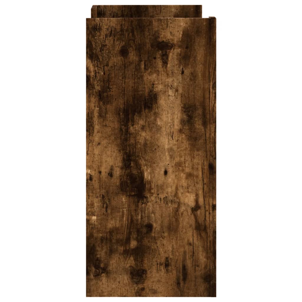 vidaXL Dulap, stejar fumuriu, 73,5x35x75 cm, lemn prelucrat