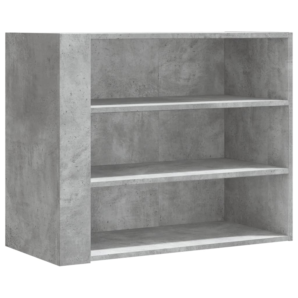 vidaXL Dulap de perete, gri beton, 75x35x60 cm, lemn prelucrat vidaXL Dulap de perete, gri beton, 75x35x60 cm, lemn prelucrat
