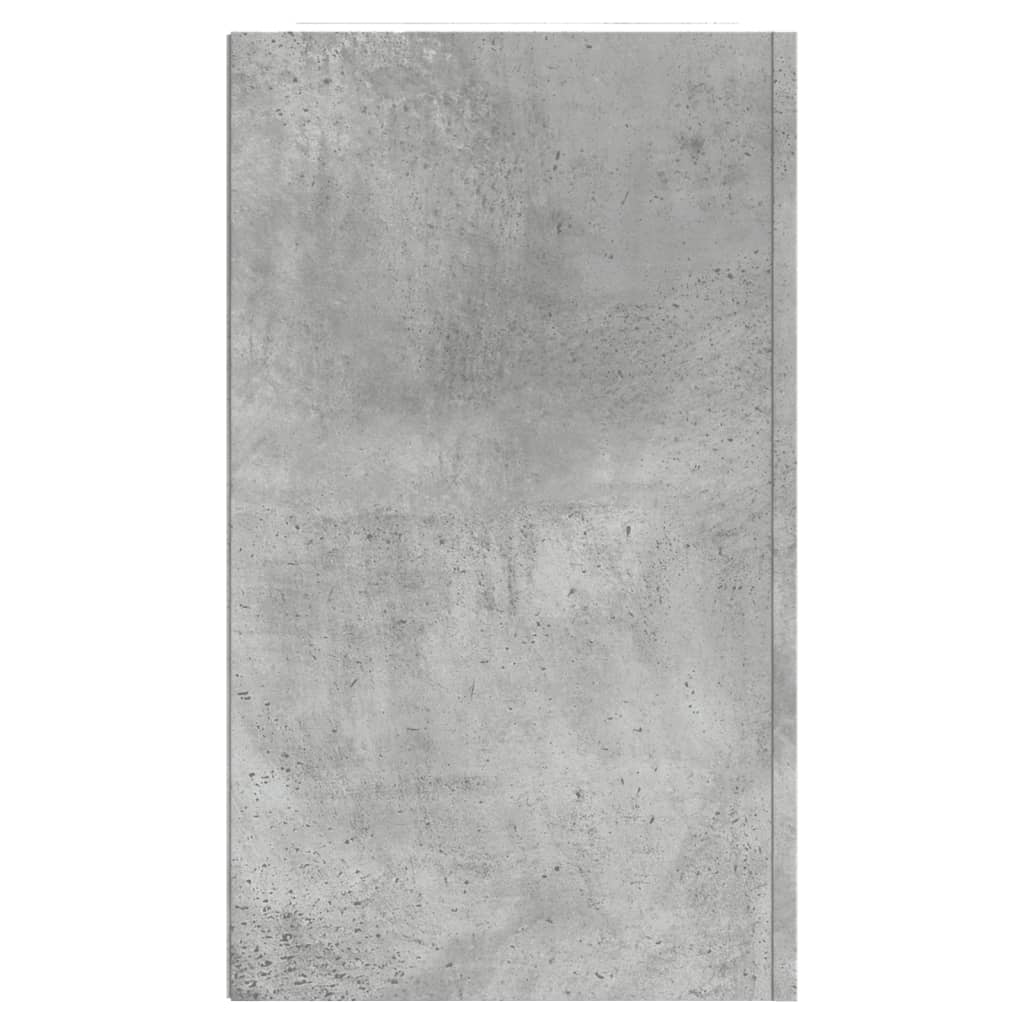 vidaXL Dulap de perete, gri beton, 75x35x60 cm, lemn prelucrat vidaXL Dulap de perete, gri beton, 75x35x60 cm, lemn prelucrat
