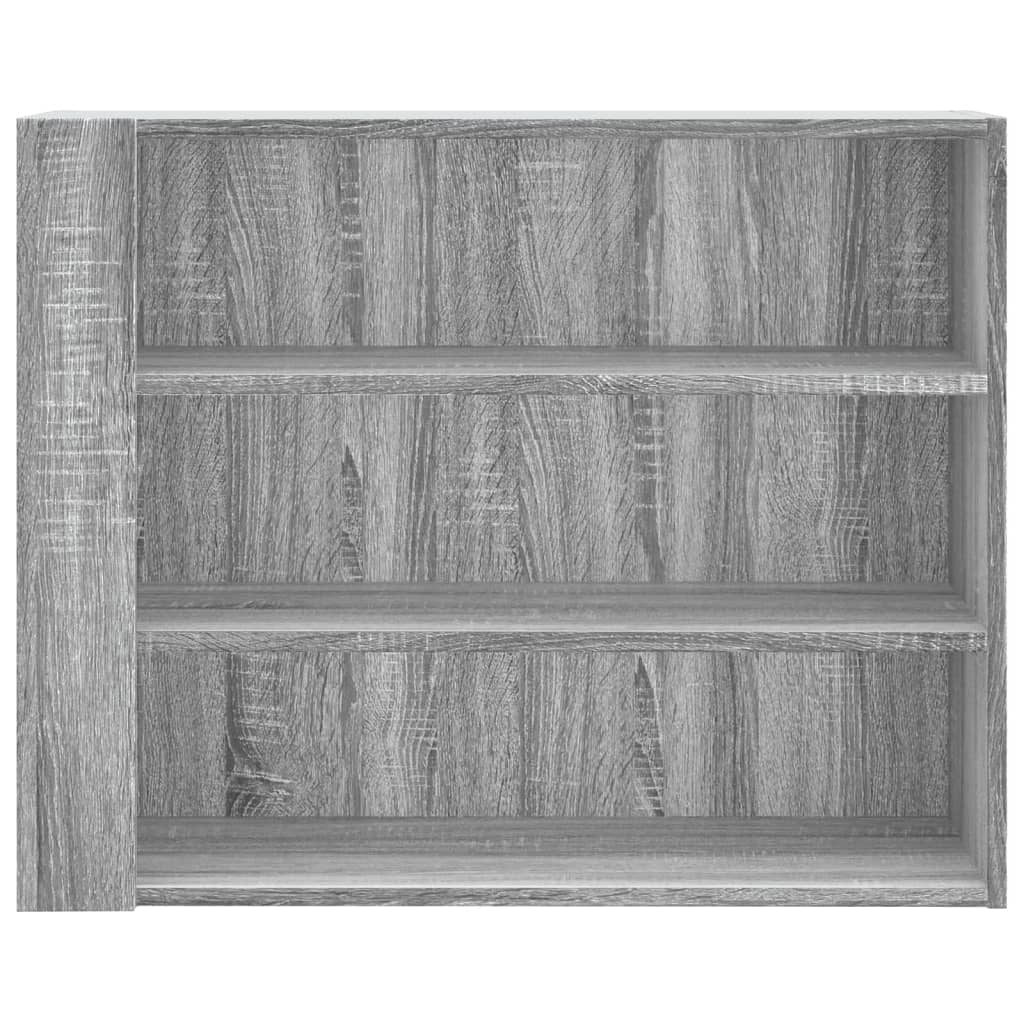 vidaXL Dulap de perete, gri sonoma, 75x35x60 cm, lemn compozit vidaXL Dulap de perete, gri sonoma, 75x35x60 cm, lemn compozit
