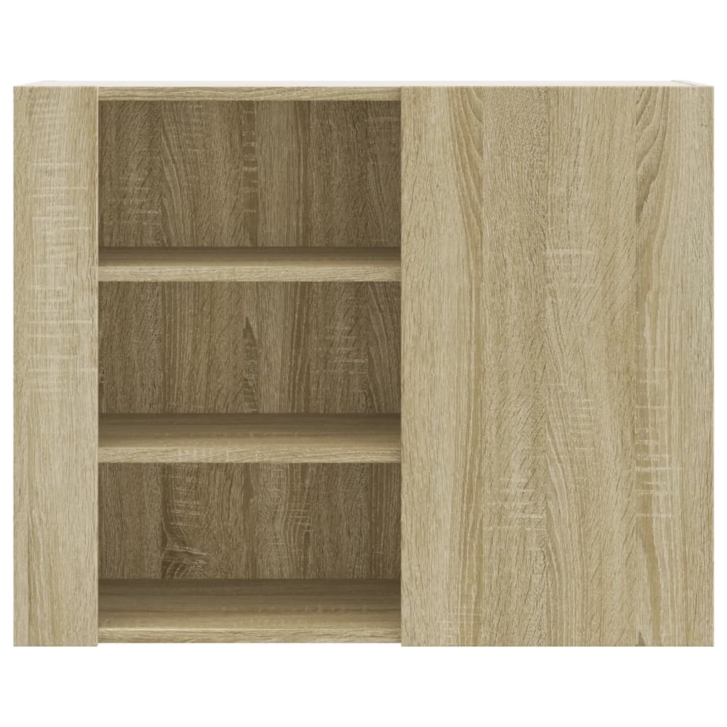 vidaXL Dulap de perete, stejar sonoma, 75x35x60 cm, lemn prelucrat vidaXL Dulap de perete, stejar sonoma, 75x35x60 cm, lemn prelucrat