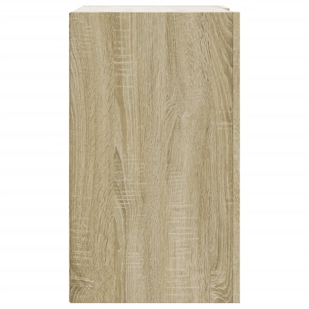 vidaXL Dulap de perete, stejar sonoma, 75x35x60 cm, lemn prelucrat vidaXL Dulap de perete, stejar sonoma, 75x35x60 cm, lemn prelucrat