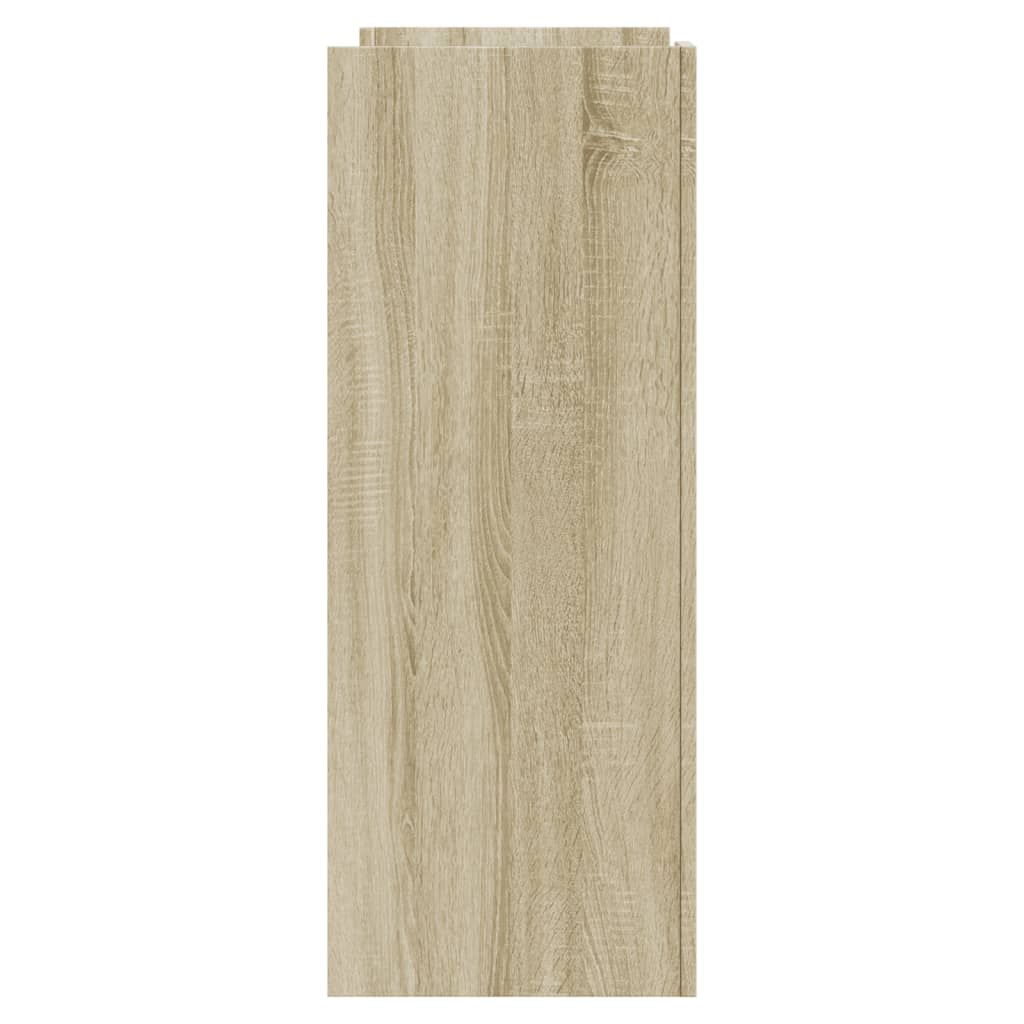 vidaXL Măsuță consolă, stejar sonoma, 100x35x90 cm, lemn prelucrat vidaXL Măsuță consolă, stejar sonoma, 100x35x90 cm, lemn prelucrat