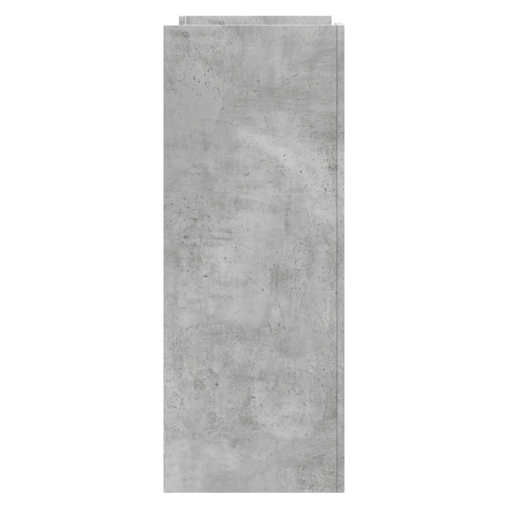 vidaXL Masă consolă, gri beton, 100x35x90 cm, lemn prelucrat