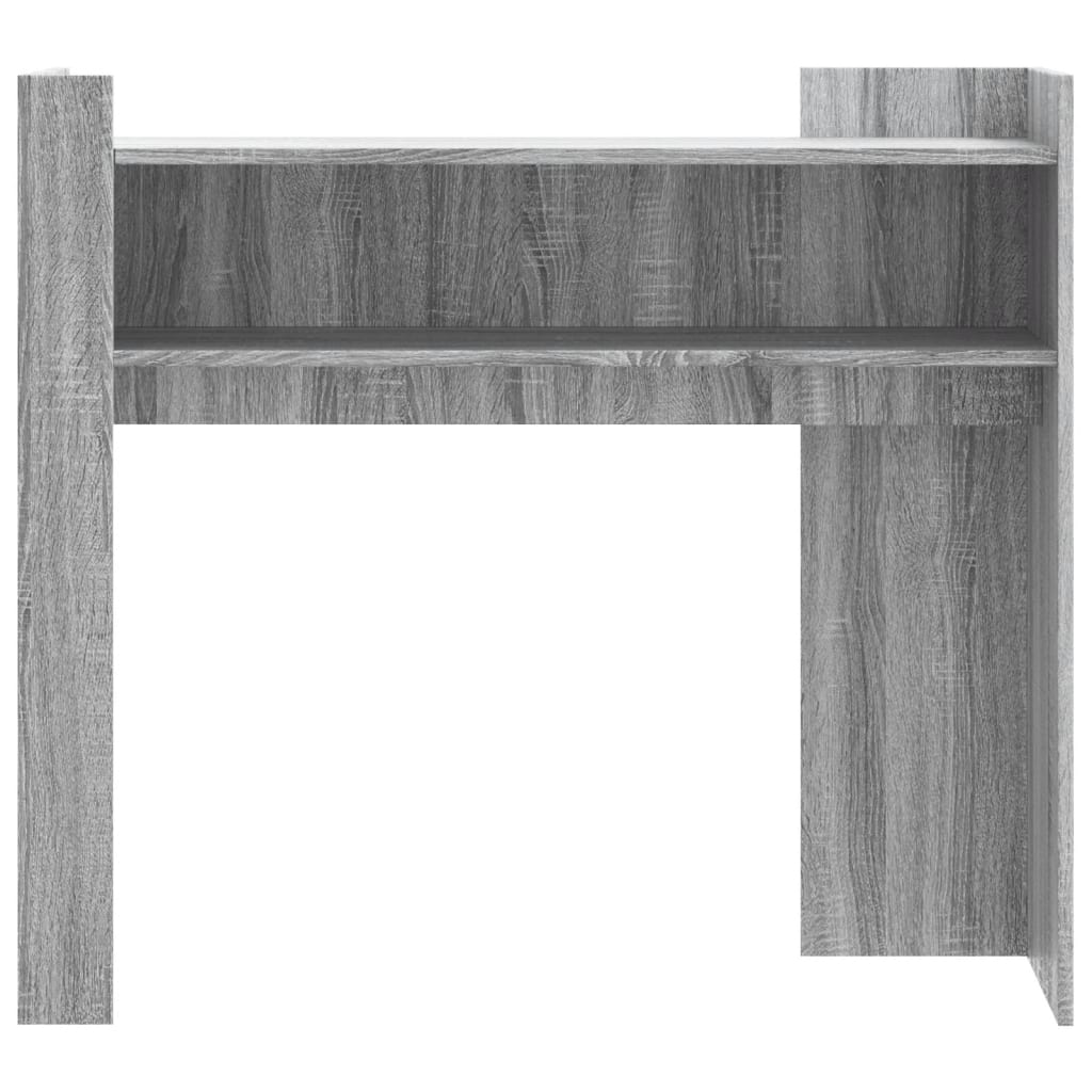 vidaXL Măsuță consolă, gri sonoma, 100x35x90 cm, lemn prelucrat vidaXL Măsuță consolă, gri sonoma, 100x35x90 cm, lemn prelucrat