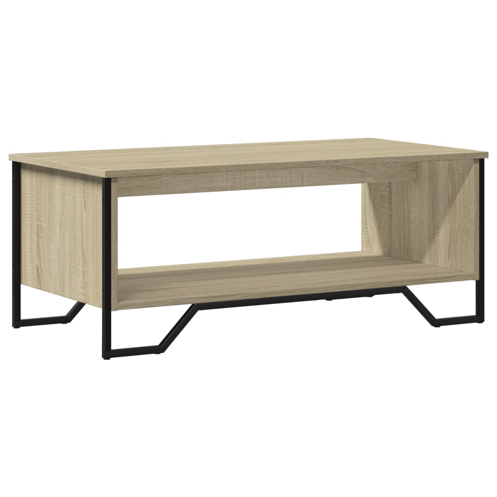 vidaXL Măsuță de cafea, stejar sonoma, 100x51x40 cm, lemn prelucrat vidaXL Măsuță de cafea, stejar sonoma, 100x51x40 cm, lemn prelucrat