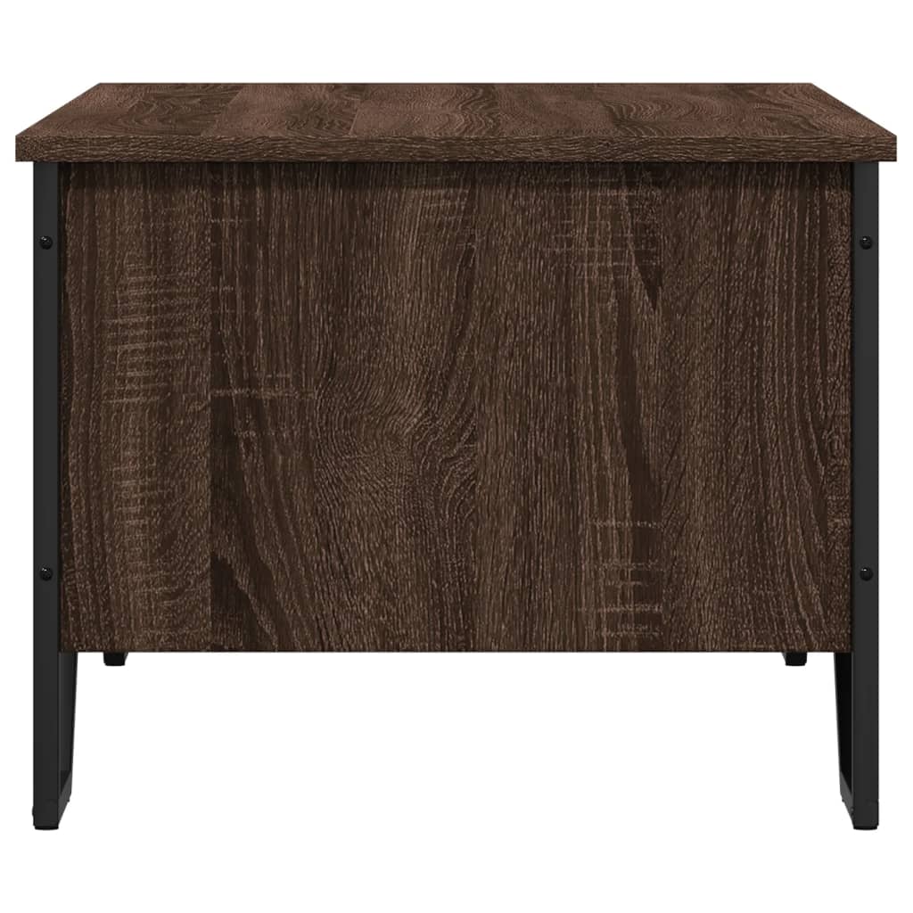 vidaXL Măsuță de cafea, stejar maro, 100x51x40 cm, lemn prelucrat vidaXL Măsuță de cafea, stejar maro, 100x51x40 cm, lemn prelucrat