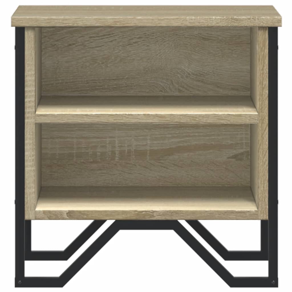 vidaXL Noptiere, 2 buc., stejar Sonoma, 40x30x40 cm, lemn prelucrat vidaXL Noptiere, 2 buc., stejar Sonoma, 40x30x40 cm, lemn prelucrat