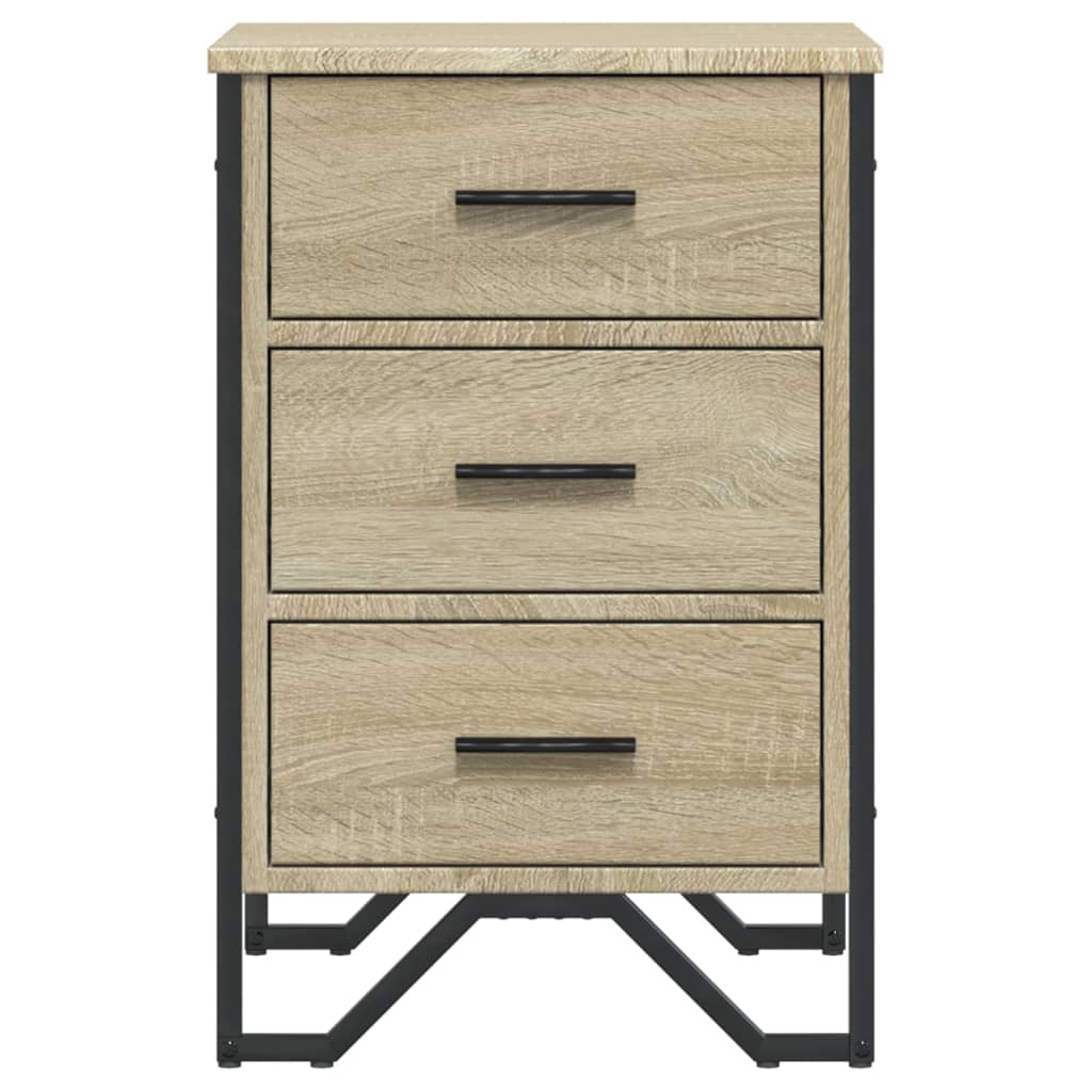 vidaXL Noptieră, stejar sonoma, 40x41x60 cm, lemn prelucrat vidaXL Noptieră, stejar sonoma, 40x41x60 cm, lemn prelucrat