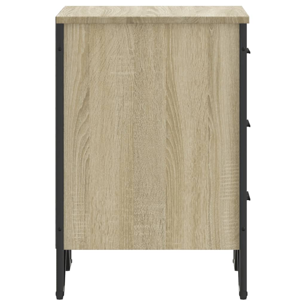 vidaXL Noptieră, stejar sonoma, 40x41x60 cm, lemn prelucrat vidaXL Noptieră, stejar sonoma, 40x41x60 cm, lemn prelucrat