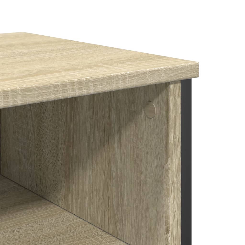 vidaXL Măsuță consolă, stejar sonoma, 100x35x74,5 cm, lemn prelucrat vidaXL Măsuță consolă, stejar sonoma, 100x35x74,5 cm, lemn prelucrat