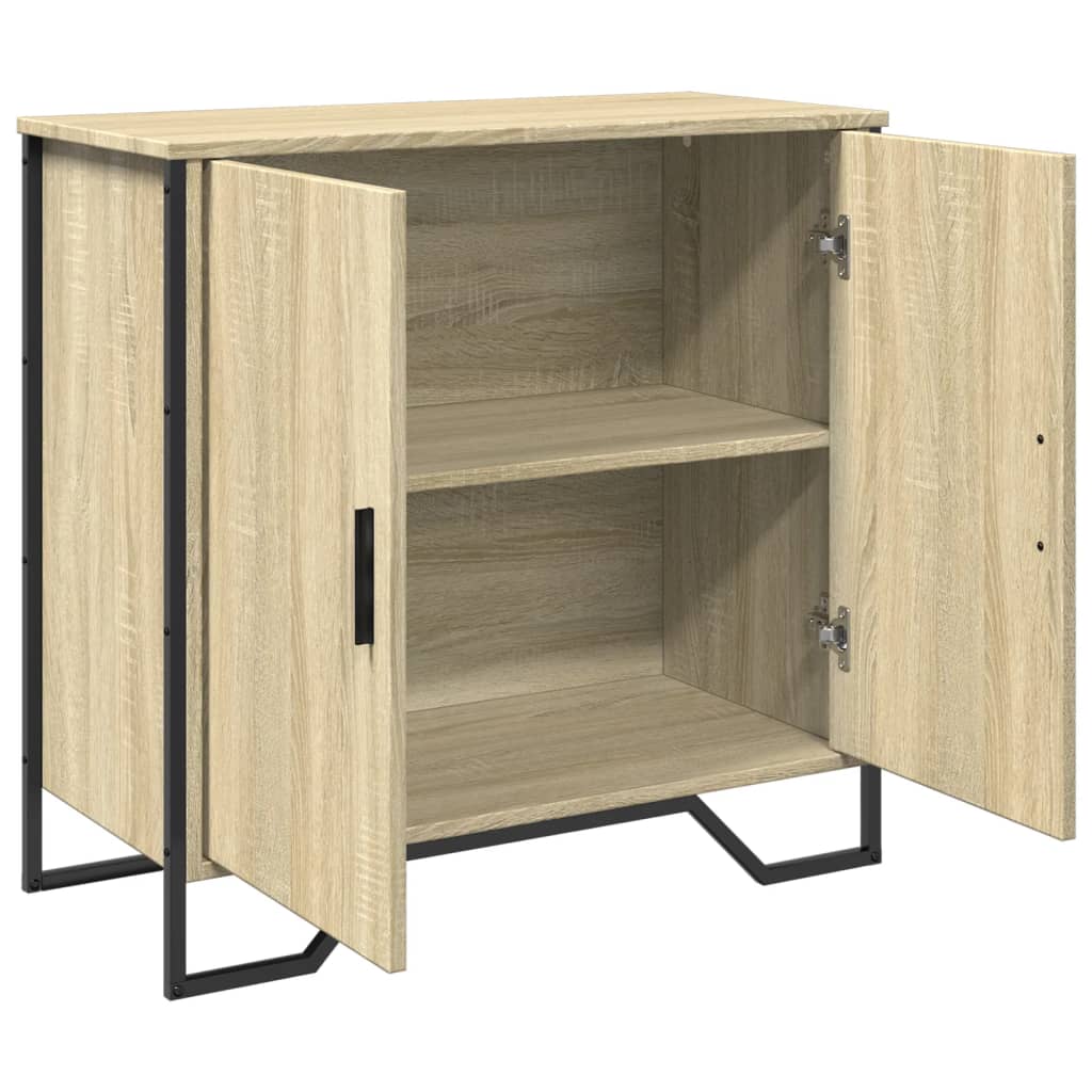 vidaXL Dulap, stejar sonoma, 78x35,5x74,5 cm, lemn prelucrat