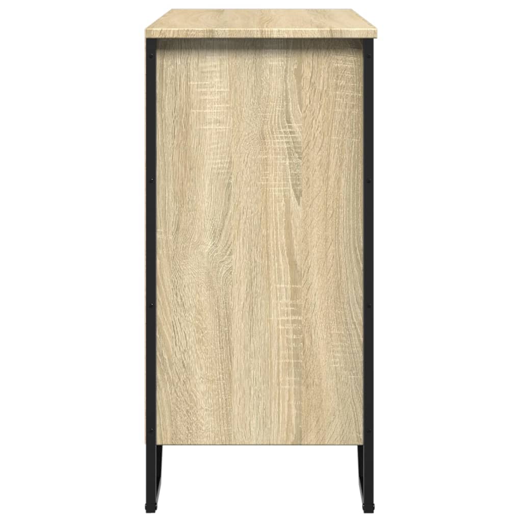 vidaXL Dulap, stejar sonoma, 78x35,5x74,5 cm, lemn prelucrat