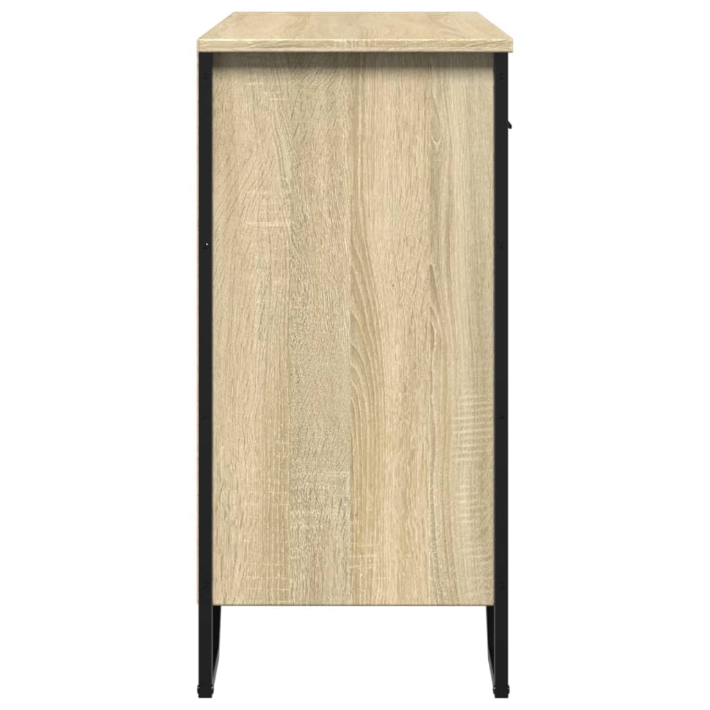 vidaXL Dulap, stejar sonoma, 79,5x35,5x74,5 cm, lemn prelucrat