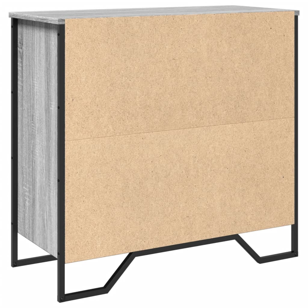 vidaXL Dulap, gri sonoma, 79,5x35,5x74,5 cm, lemn prelucrat vidaXL Dulap, gri sonoma, 79,5x35,5x74,5 cm, lemn prelucrat