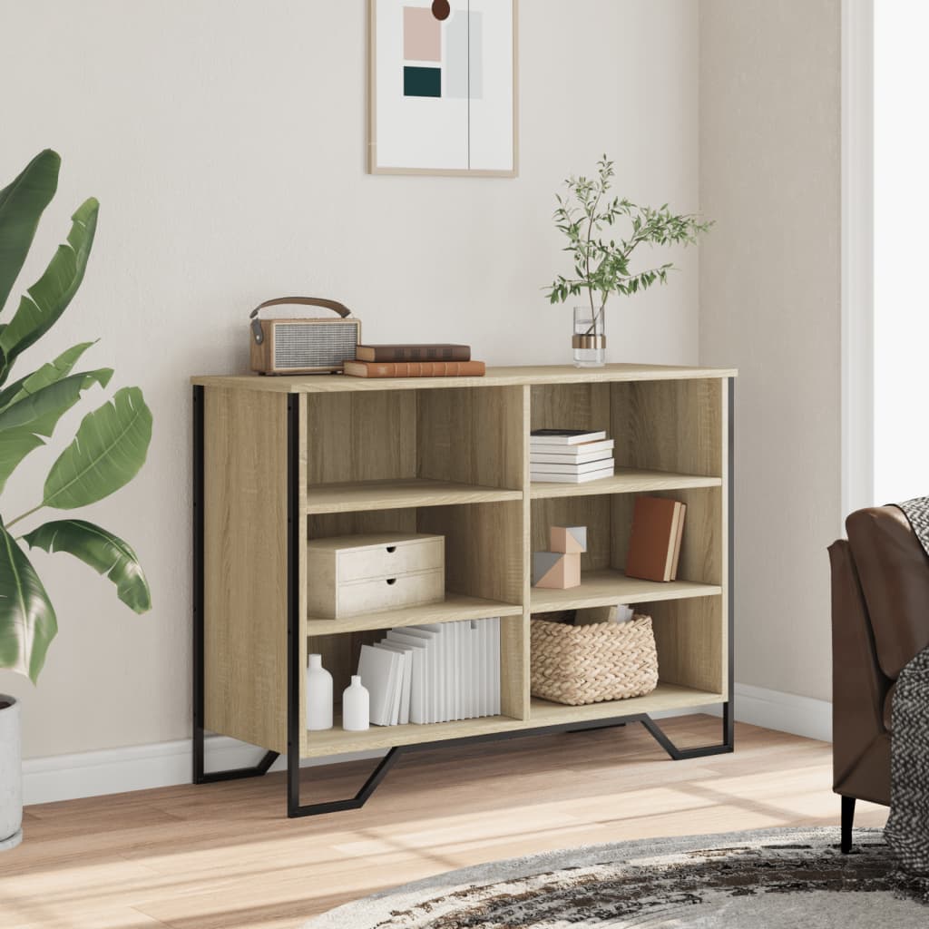 vidaXL Dulap, stejar sonoma, 101x35,5x74,5 cm, lemn prelucrat