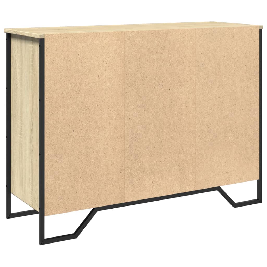 vidaXL Dulap, stejar sonoma, 101x35,5x74,5 cm, lemn prelucrat