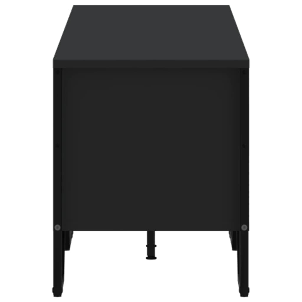 vidaXL Dulap TV, negru, 180x34x41 cm, lemn prelucrat vidaXL Dulap TV, negru, 180x34x41 cm, lemn prelucrat