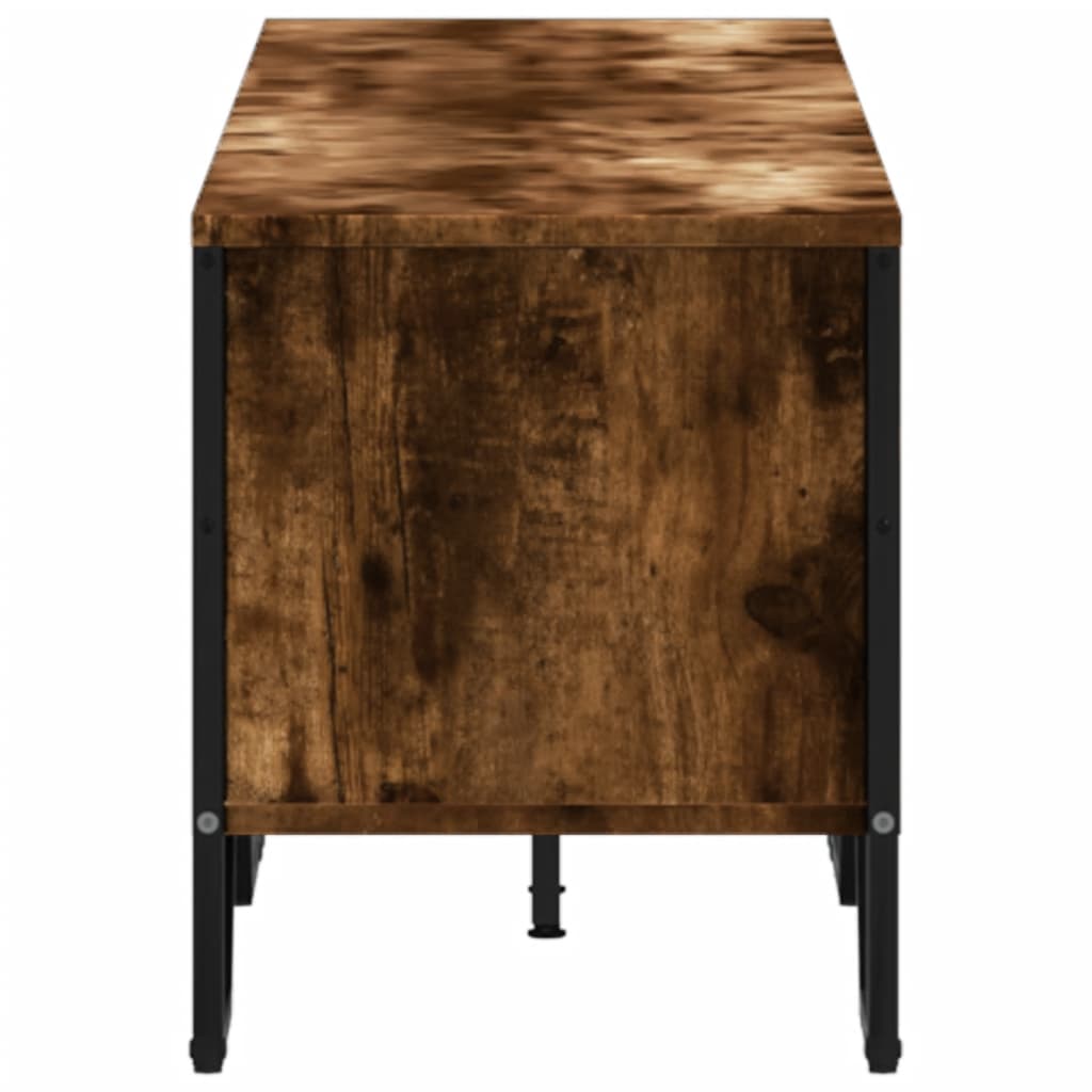vidaXL Dulap TV, stejar fumuriu, 180x34x41 cm, lemn prelucrat vidaXL Dulap TV, stejar fumuriu, 180x34x41 cm, lemn prelucrat