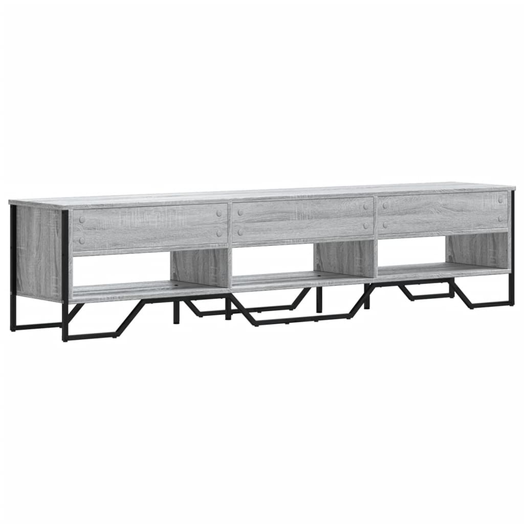 vidaXL Dulap TV, gri sonoma, 180x34x41 cm, lemn prelucrat