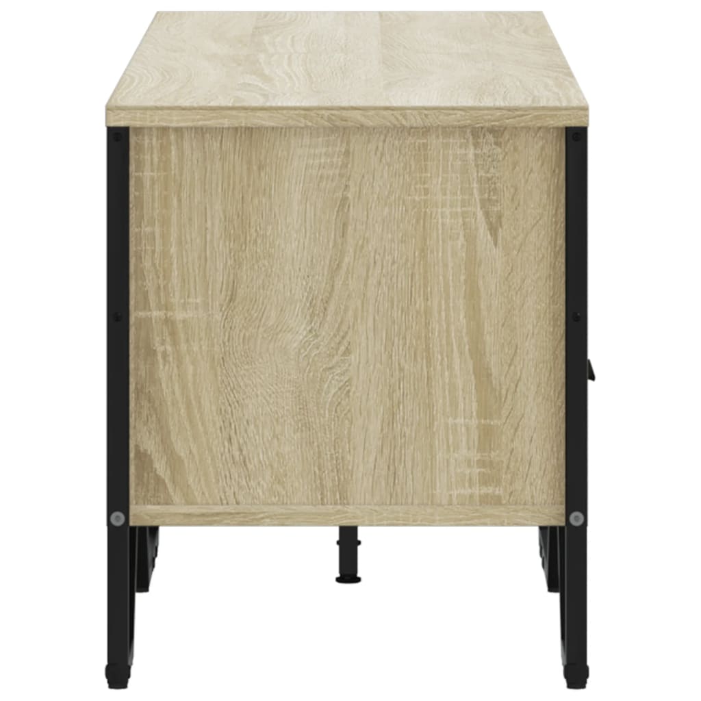 vidaXL Dulap TV, stejar sonoma, 122x34x41 cm, lemn prelucrat vidaXL Dulap TV, stejar sonoma, 122x34x41 cm, lemn prelucrat