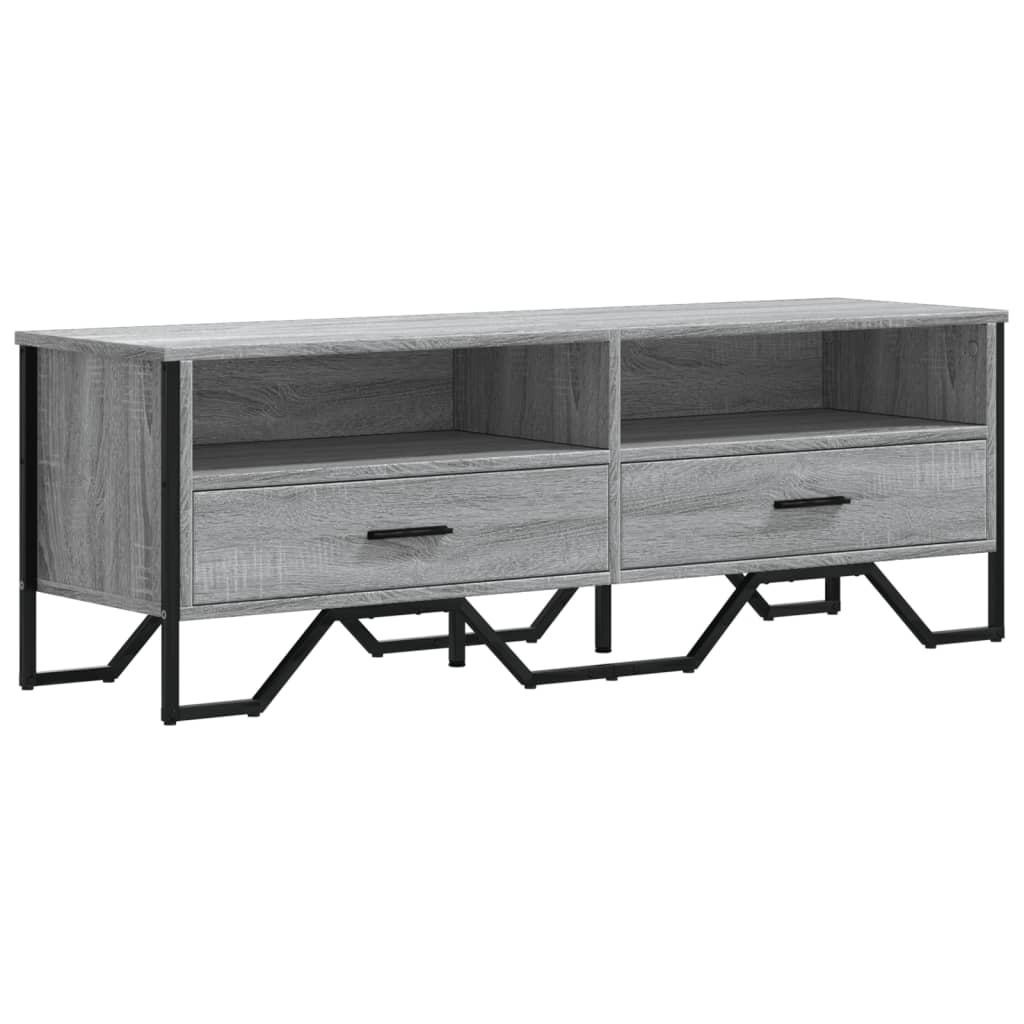 vidaXL Dulap TV, gri sonoma, 122x34x41 cm, lemn prelucrat