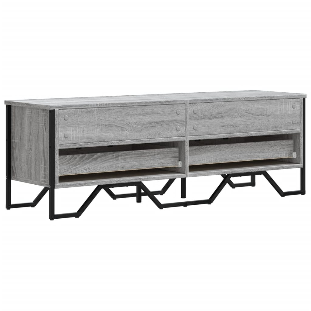 vidaXL Dulap TV, gri sonoma, 122x34x41 cm, lemn prelucrat