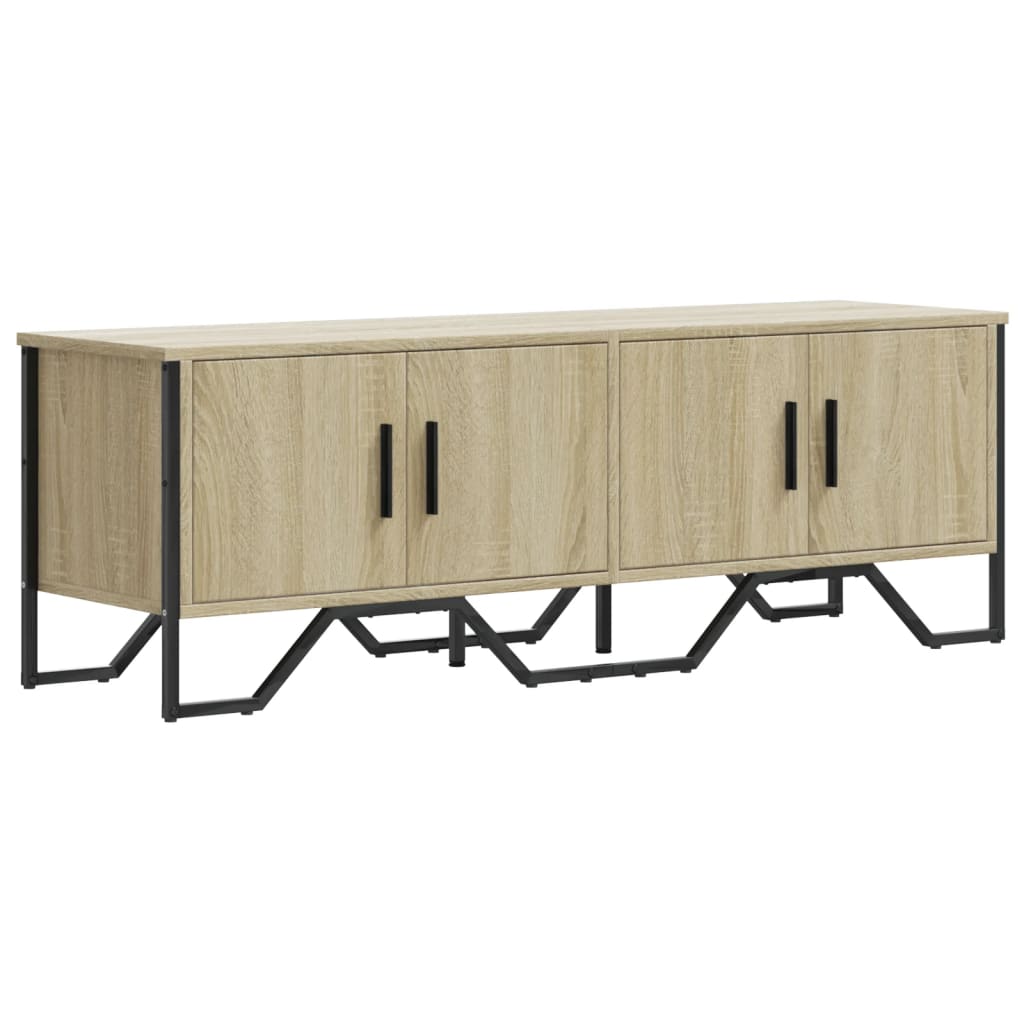 vidaXL Dulap TV, stejar sonoma, 122x34x41 cm, lemn prelucrat vidaXL Dulap TV, stejar sonoma, 122x34x41 cm, lemn prelucrat