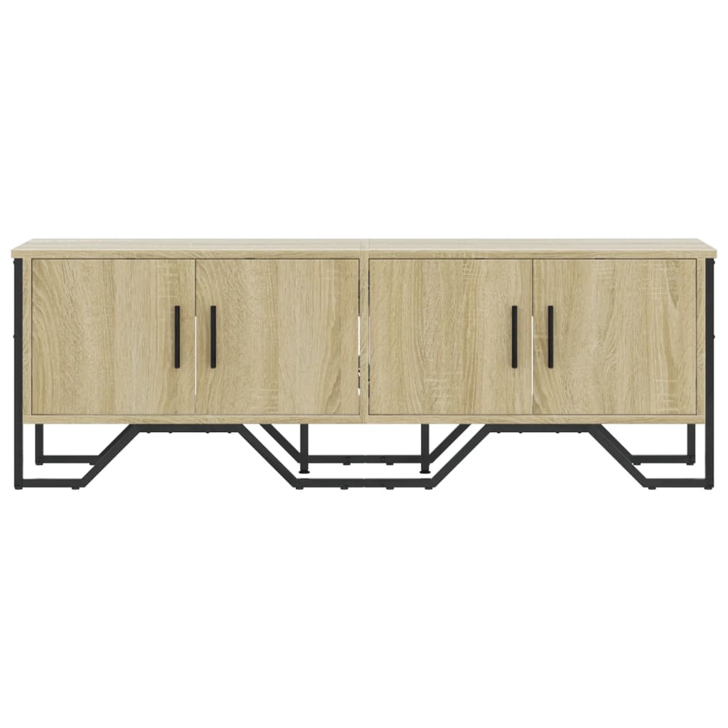 vidaXL Dulap TV, stejar sonoma, 122x34x41 cm, lemn prelucrat vidaXL Dulap TV, stejar sonoma, 122x34x41 cm, lemn prelucrat