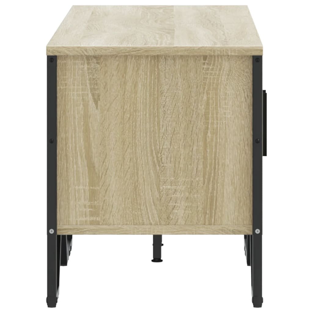 vidaXL Dulap TV, stejar sonoma, 122x34x41 cm, lemn prelucrat vidaXL Dulap TV, stejar sonoma, 122x34x41 cm, lemn prelucrat