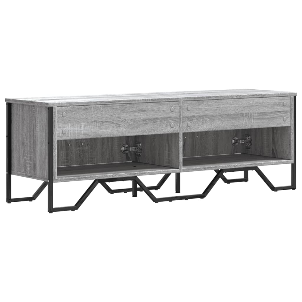 vidaXL Dulap TV, gri sonoma, 122x34x41 cm, lemn prelucrat