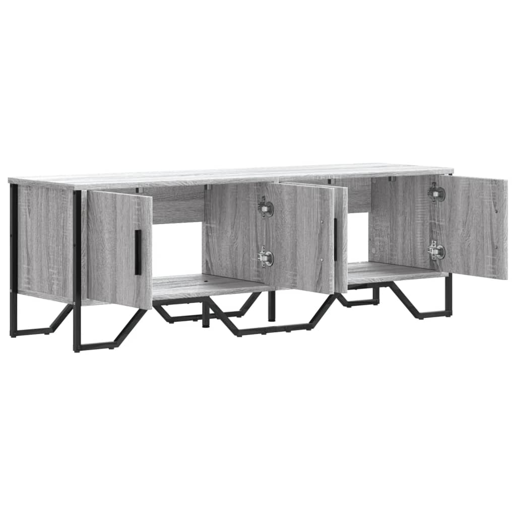 vidaXL Dulap TV, gri sonoma, 122x34x41 cm, lemn prelucrat