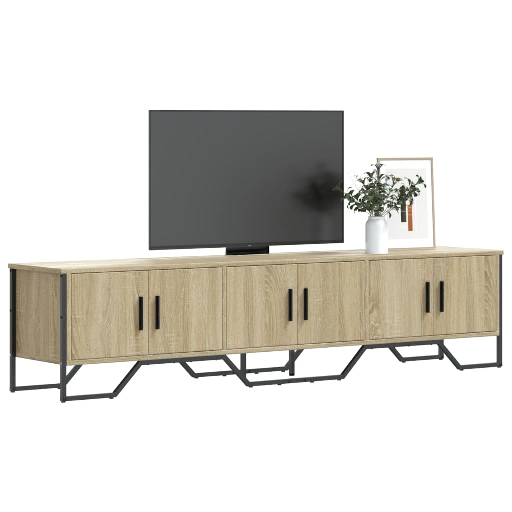 vidaXL Dulap TV, stejar sonoma, 180x34x41 cm, lemn prelucrat vidaXL Dulap TV, stejar sonoma, 180x34x41 cm, lemn prelucrat