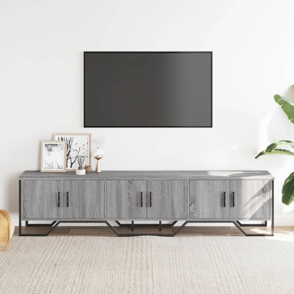 vidaXL Dulap TV, gri sonoma, 180x34x41 cm, lemn prelucrat