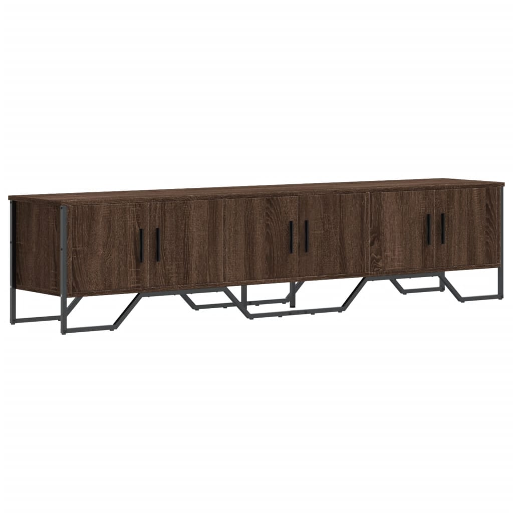 vidaXL Dulap TV, stejar maro, 180x34x41 cm, lemn prelucrat vidaXL Dulap TV, stejar maro, 180x34x41 cm, lemn prelucrat
