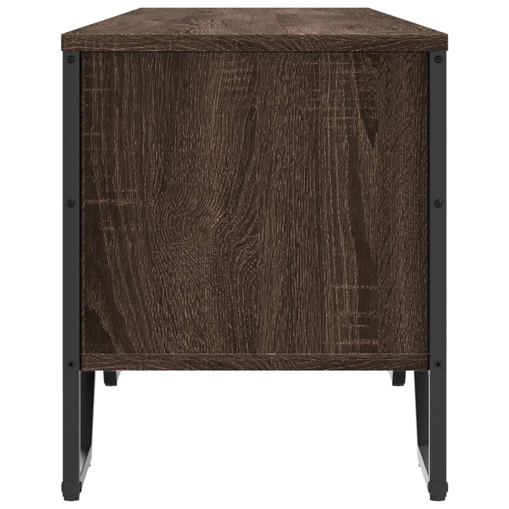 vidaXL Dulap TV, stejar maro, 180x34x41 cm, lemn prelucrat vidaXL Dulap TV, stejar maro, 180x34x41 cm, lemn prelucrat