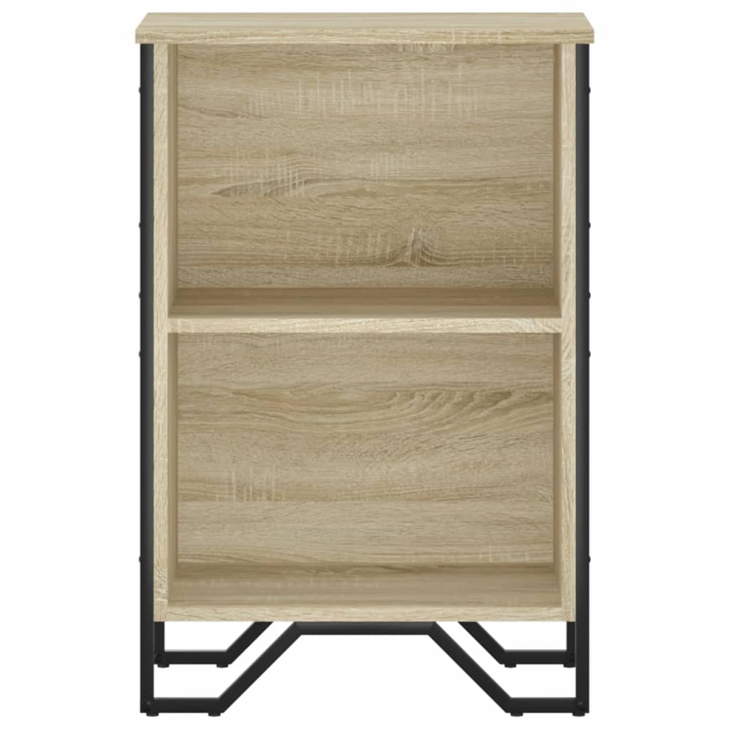 vidaXL Bibliotecă, stejar sonoma, 50x31x74,5 cm, lemn prelucrat vidaXL Bibliotecă, stejar sonoma, 50x31x74,5 cm, lemn prelucrat