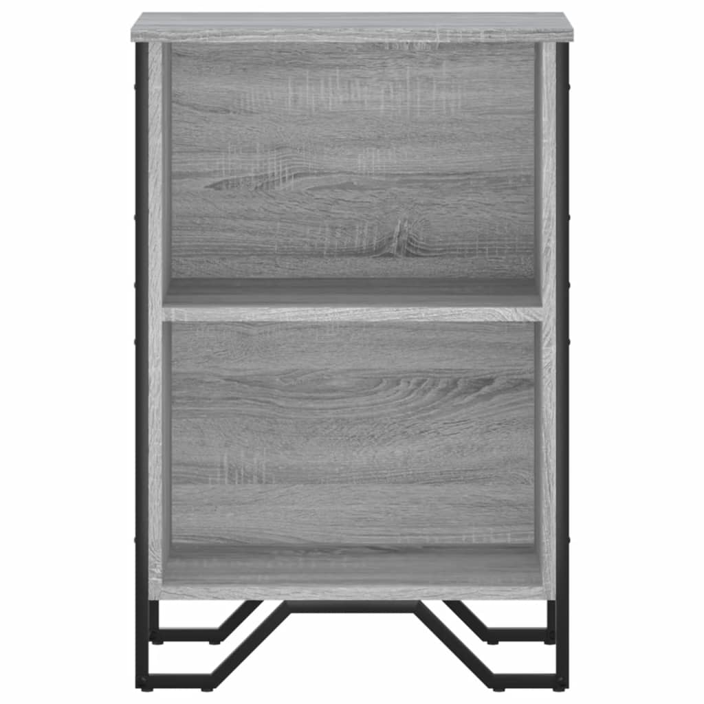 vidaXL Bibliotecă, gri sonoma, 50x31x74,5 cm, lemn prelucrat vidaXL Bibliotecă, gri sonoma, 50x31x74,5 cm, lemn prelucrat