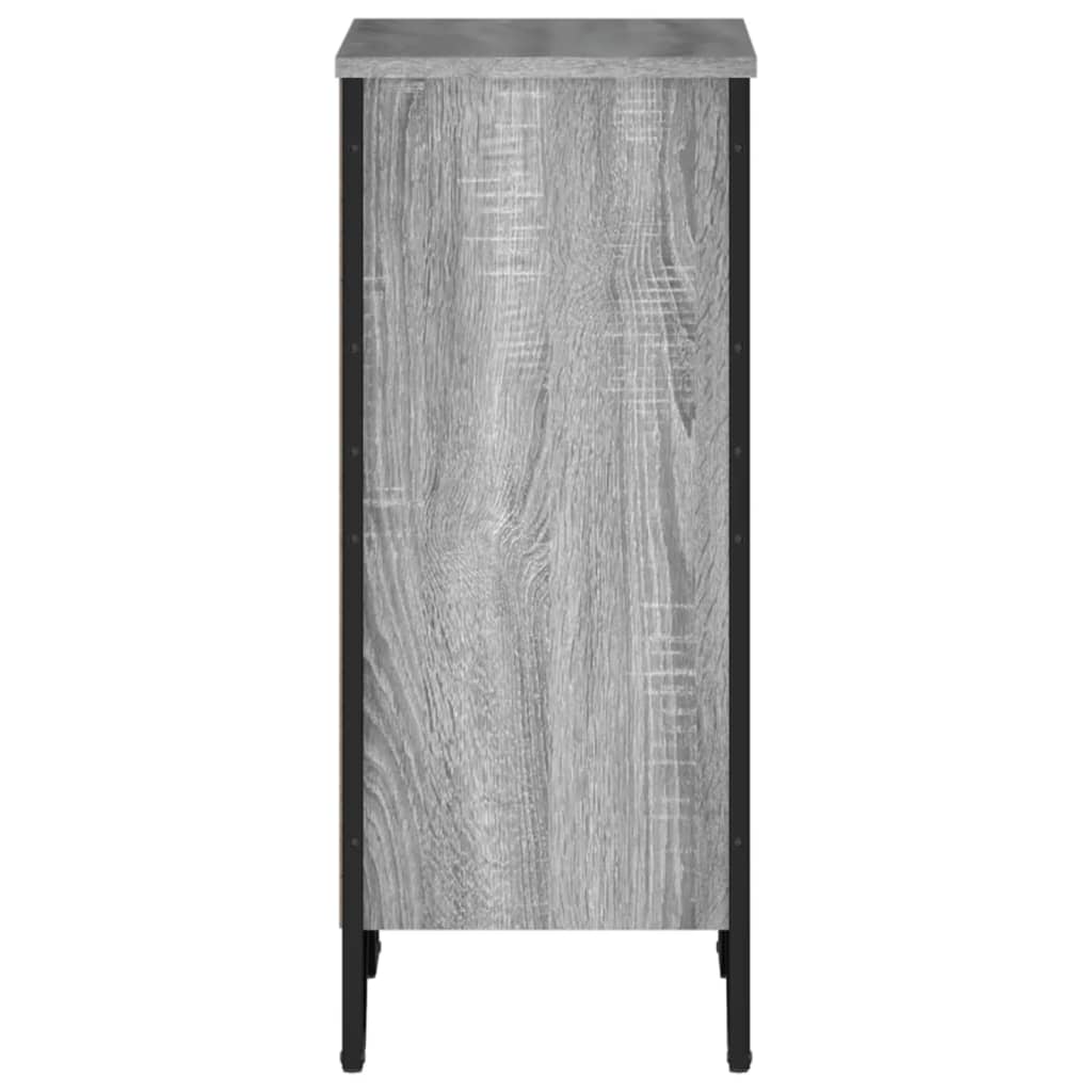 vidaXL Bibliotecă, gri sonoma, 50x31x74,5 cm, lemn prelucrat vidaXL Bibliotecă, gri sonoma, 50x31x74,5 cm, lemn prelucrat