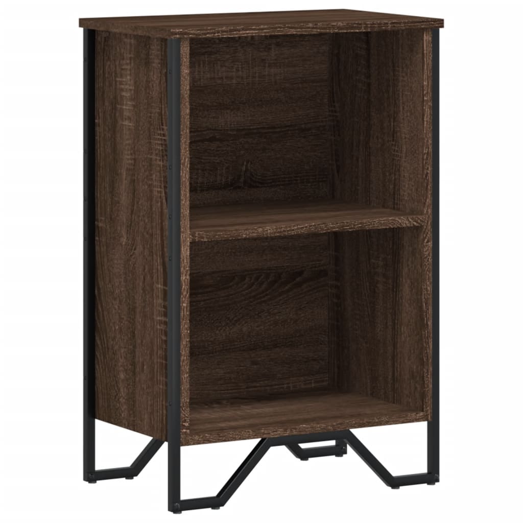 vidaXL Bibliotecă, stejar maro, 50x31x74,5 cm, lemn prelucrat vidaXL Bibliotecă, stejar maro, 50x31x74,5 cm, lemn prelucrat
