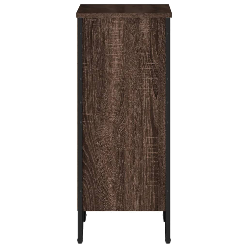 vidaXL Bibliotecă, stejar maro, 50x31x74,5 cm, lemn prelucrat vidaXL Bibliotecă, stejar maro, 50x31x74,5 cm, lemn prelucrat
