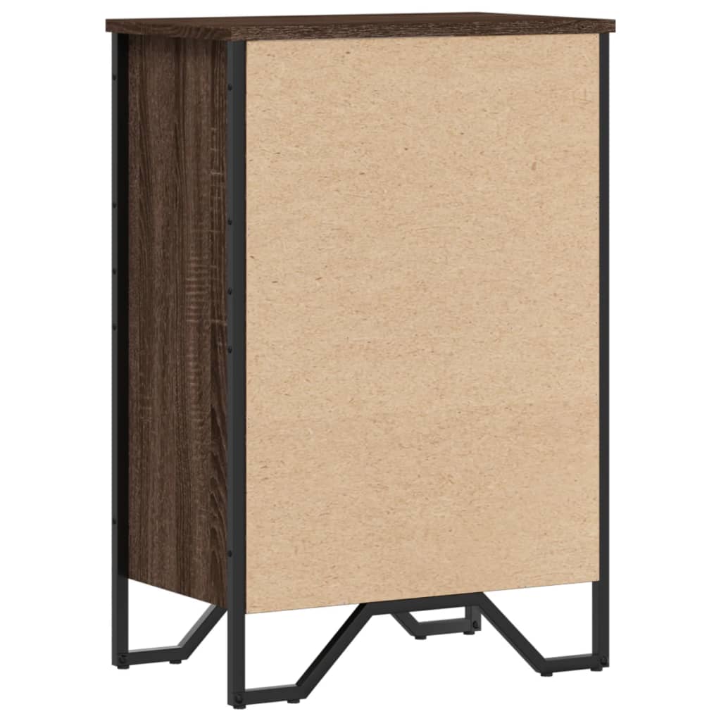 vidaXL Bibliotecă, stejar maro, 50x31x74,5 cm, lemn prelucrat vidaXL Bibliotecă, stejar maro, 50x31x74,5 cm, lemn prelucrat