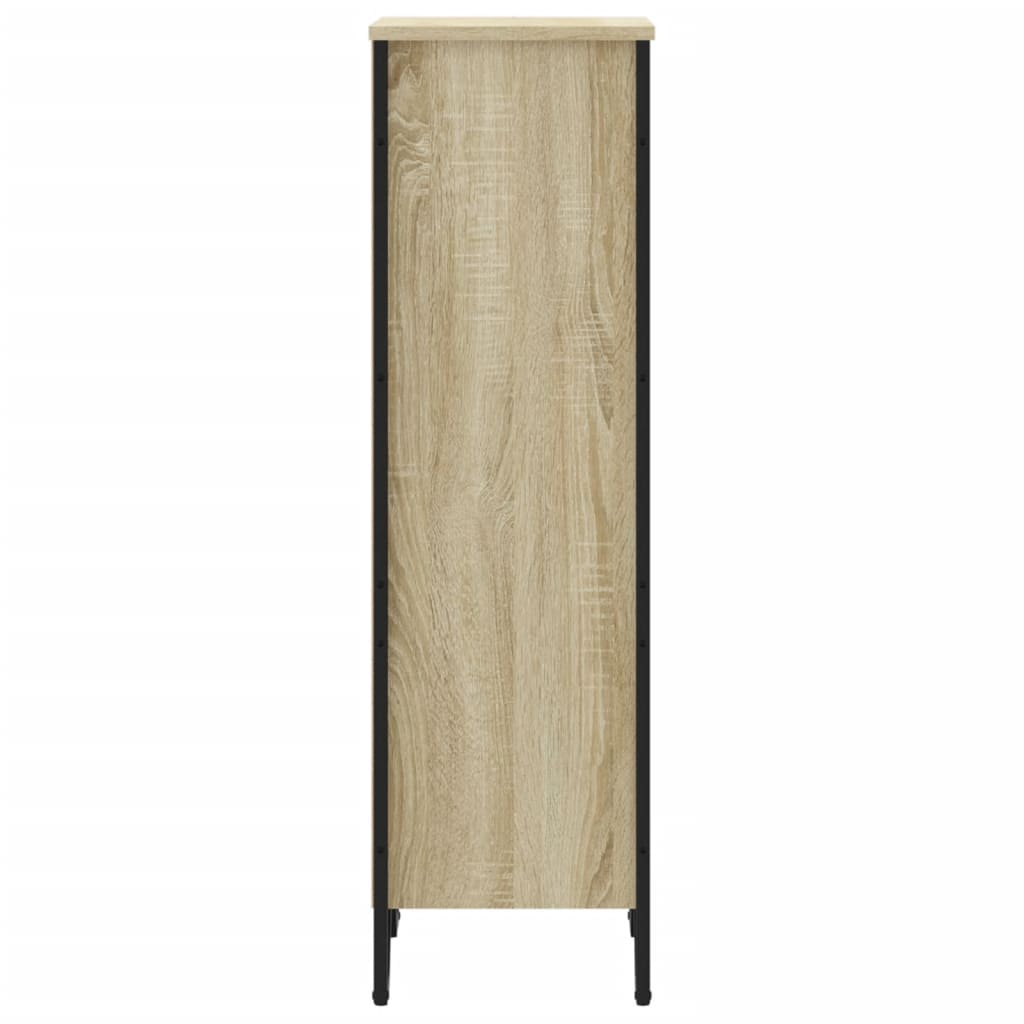 vidaXL Bibliotecă, stejar sonoma, 50x31x106 cm, lemn prelucrat vidaXL Bibliotecă, stejar sonoma, 50x31x106 cm, lemn prelucrat