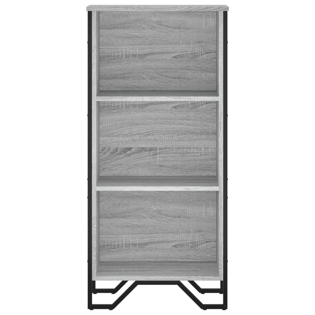 vidaXL Bibliotecă, gri sonoma, 50x31x106 cm, lemn prelucrat vidaXL Bibliotecă, gri sonoma, 50x31x106 cm, lemn prelucrat