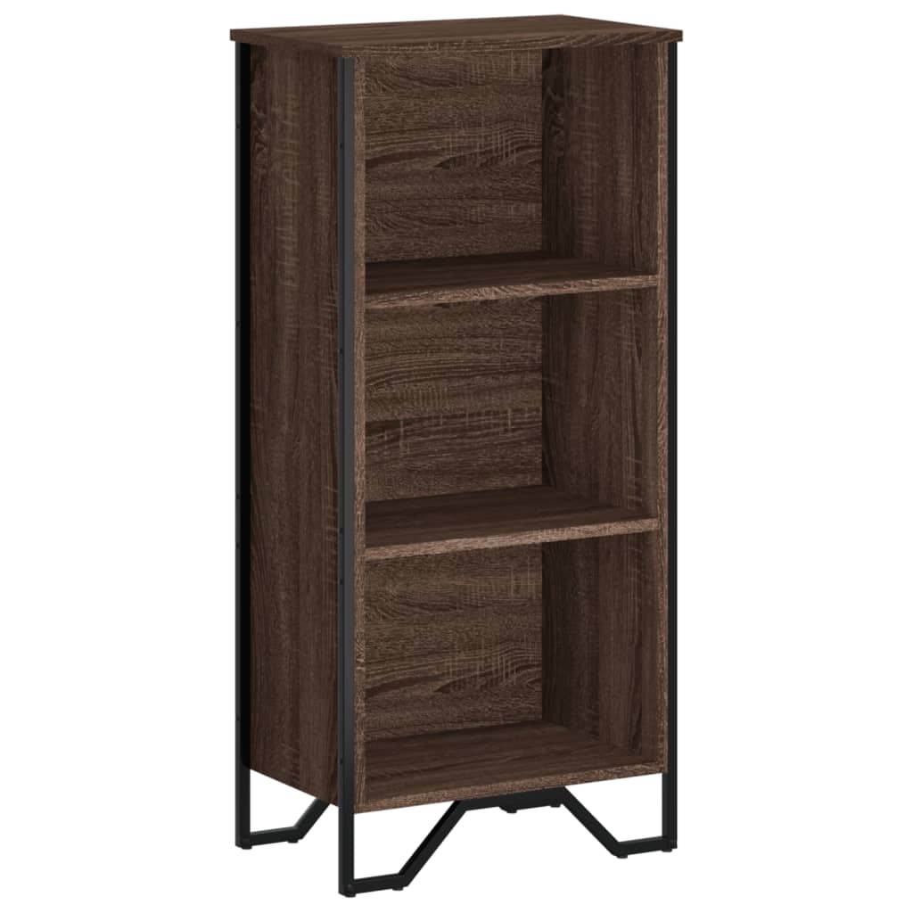 vidaXL Bibliotecă, stejar maro, 50x31x106 cm, lemn prelucrat vidaXL Bibliotecă, stejar maro, 50x31x106 cm, lemn prelucrat