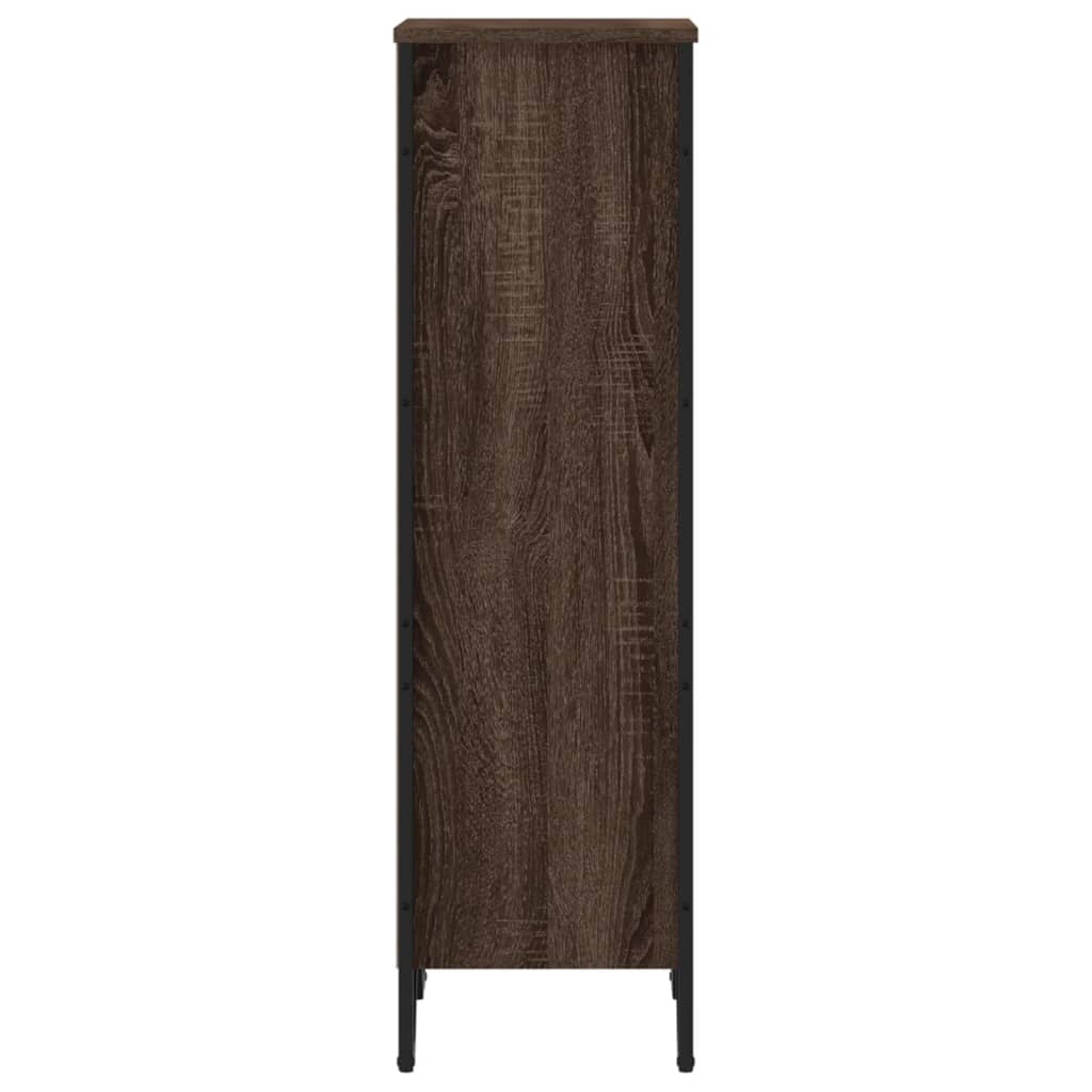 vidaXL Bibliotecă, stejar maro, 50x31x106 cm, lemn prelucrat vidaXL Bibliotecă, stejar maro, 50x31x106 cm, lemn prelucrat
