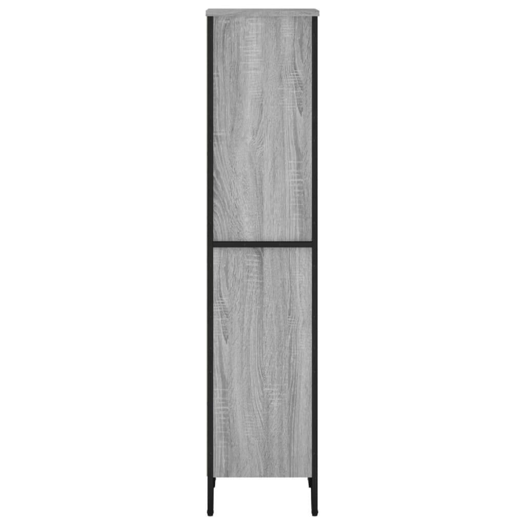 vidaXL Bibliotecă, gri sonoma, 50x31x137,5 cm, lemn prelucrat vidaXL Bibliotecă, gri sonoma, 50x31x137,5 cm, lemn prelucrat